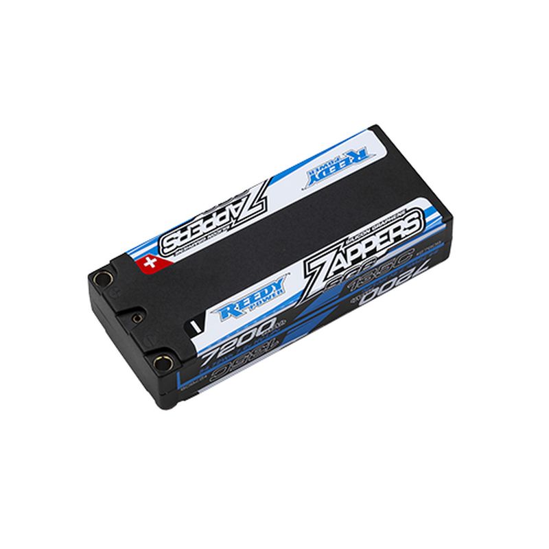 Team Associated | Zappers SG6 7200mAh 135C 7.6V Long-Shorty | MPN: 27609