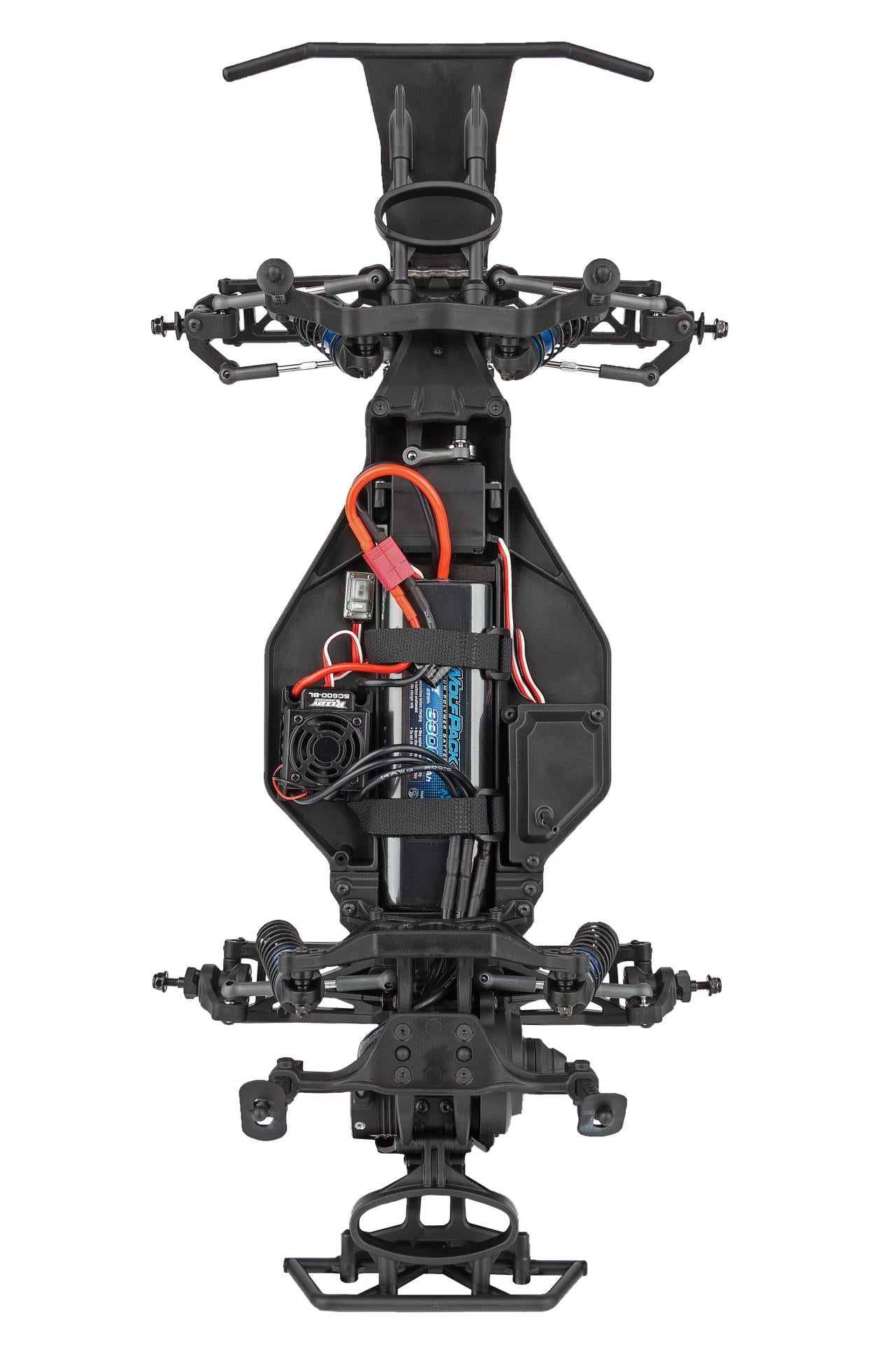 Team Associated | Pro2 DK10SW 1/10 Electric Dakar Buggy RTR, Orange/Blue | MPN: 90038