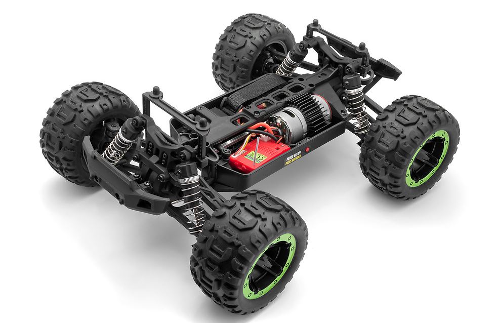 BlackZon | Slyder 1/16th RTR 4WD Electric Monster Truck - Green | MPN: 540100