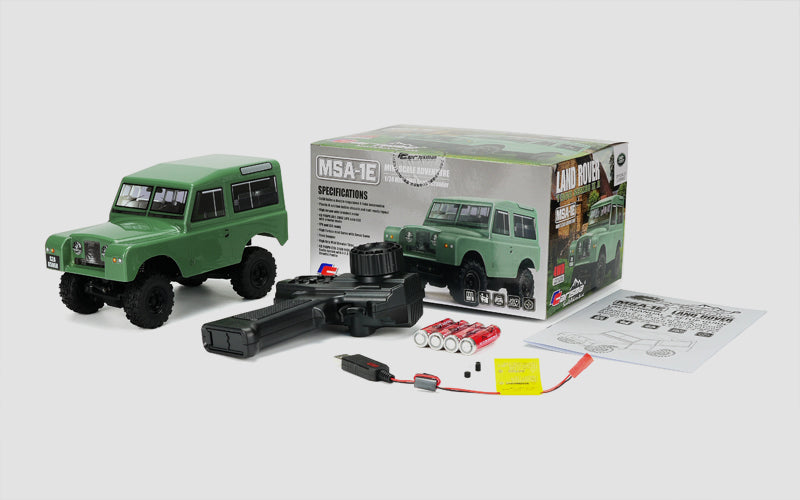 Carisma | 1/24 Scale 4WD MSA-1E 1968 Land Rover D Series II A RTR | MPN: 85868