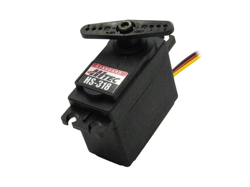 Hitec | HS-318 Standard Economy Analog Sport Servo, 25 Tooth Spline | MPN: 31318S