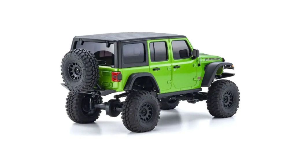 Kyosho | Mini-Z 4x4 Jeep Wrangler Unlimited Rubicon w/Interco | MPN: 32536GR