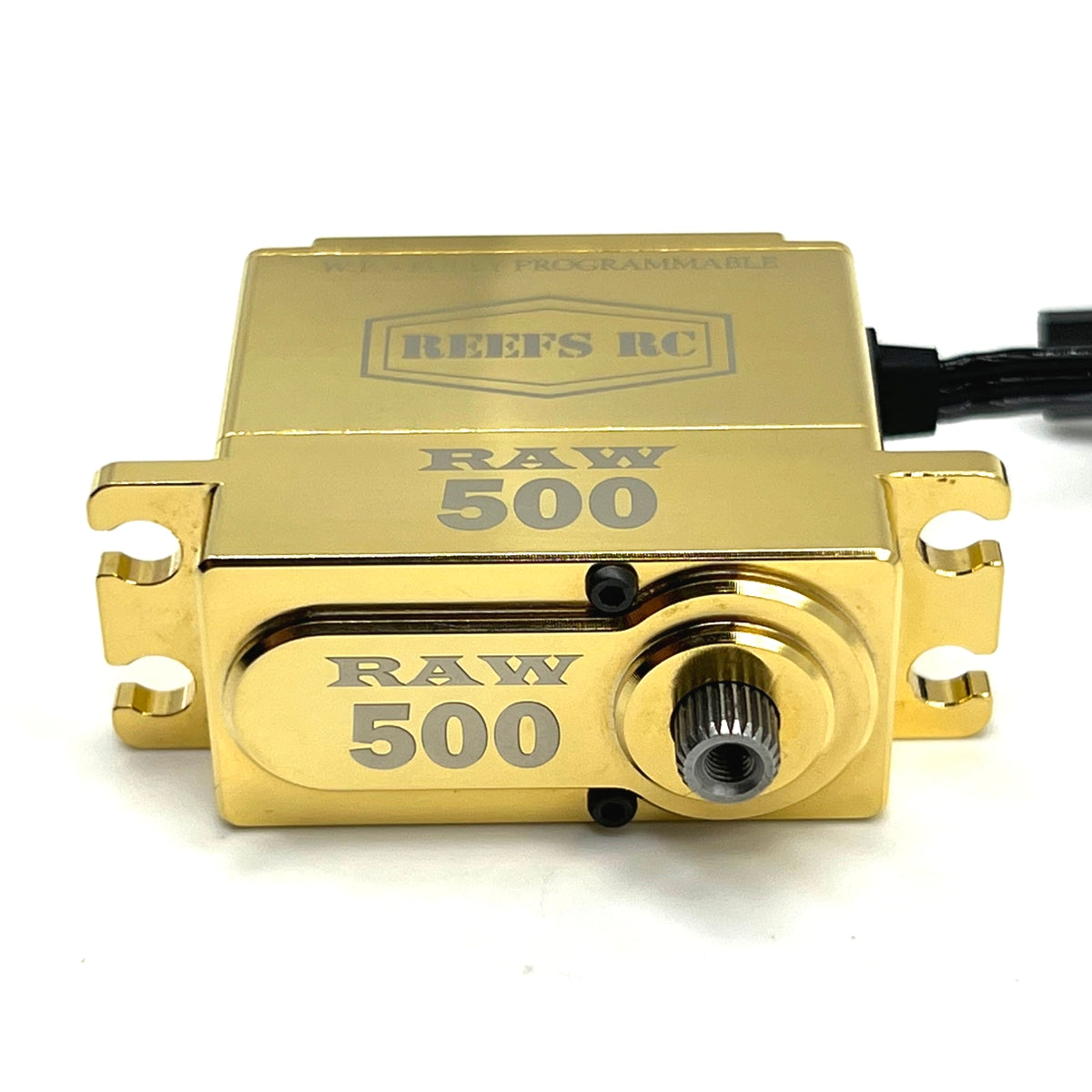 Reef's RC | RAW500 Servo, Brass Edition, Programmable | MPN: REEFS159