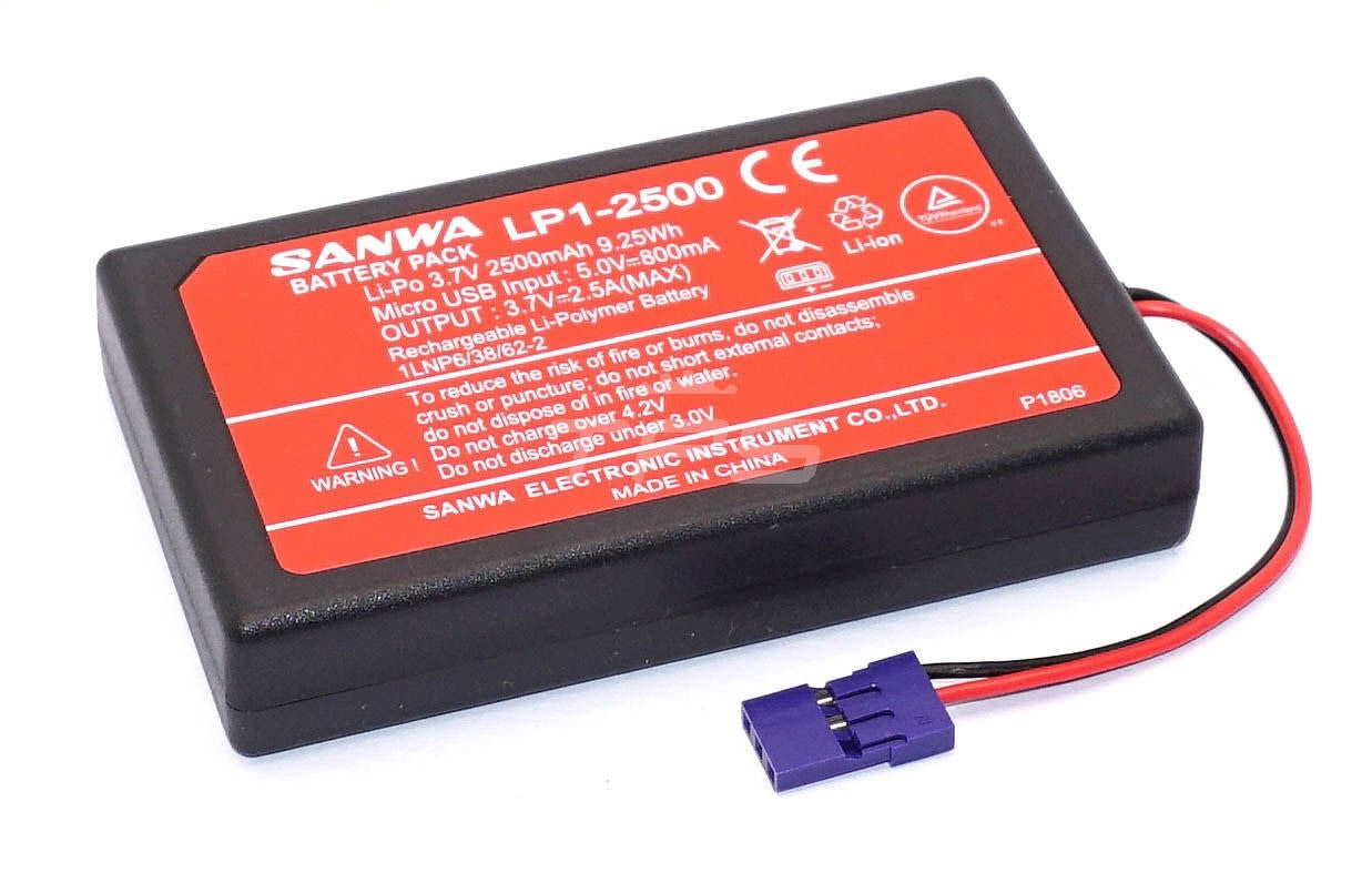 Sanwa | Sanwa M17 Battery 1S LiPo | MPN: 107A10981A