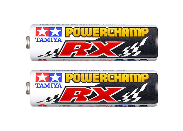 Tamiya | Powerchamp RX AA Alkaline Batteries (2 Pack) | MPN: 55119