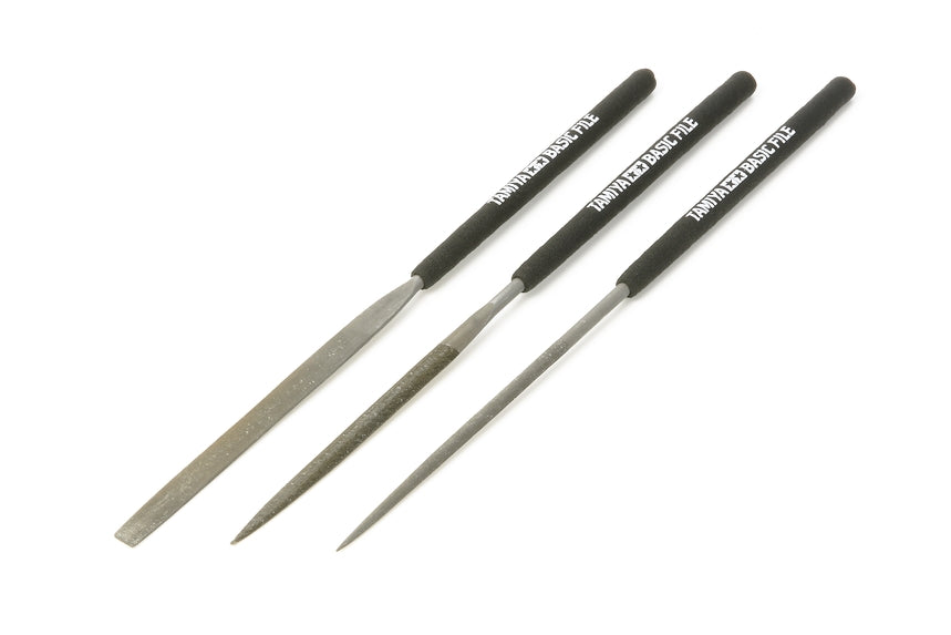 Tamiya | Basic File Set, Smooth Double-Cut | MPN: 74104