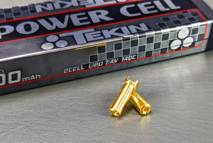 Tekin | 2S 5900mAh 140C Stick ULCG 5mm Bullets Titanium LiPo | MPN: TT1657
