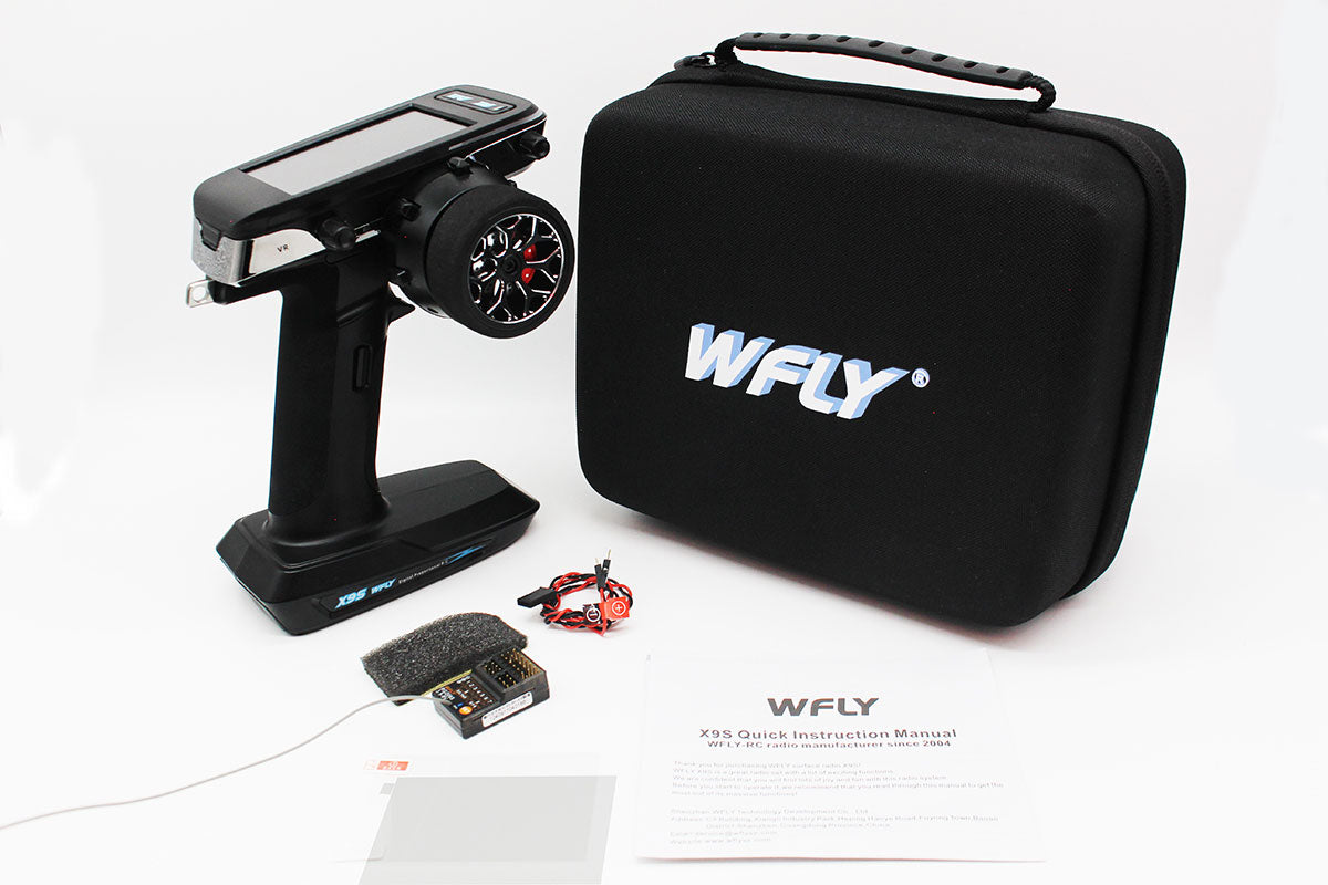 WFly | X9S 9-Channel 2.4GHz Digital Radio Set w/RG209S Receiver | MPN: X9S
