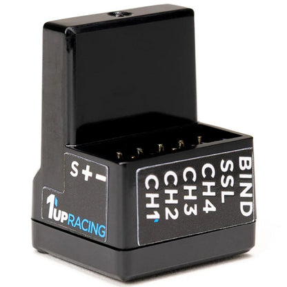 1UP Racing | Pro-RX 2.4GHz Antenna-Free Receiver - Sanwa FH4 | MPN: 10105
