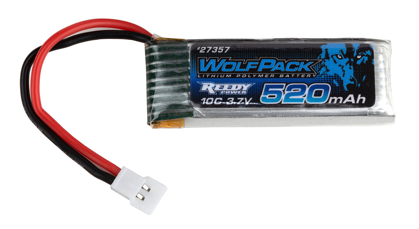 Team Associated | WolfPack 520mAh 3.7V 10C LiPo Battery, for Enduro24 | MPN: 27357