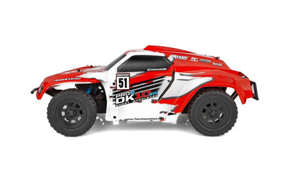 Team Associated | Pro2 DK10SW 1/10 Electric Dakar Buggy RTR, Red/White | MPN: 90039