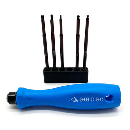 Bold R/C | 1/10th Hex Set, 1/4" Quick Drive Hex & Hex Ball Wrench | MPN: 10640