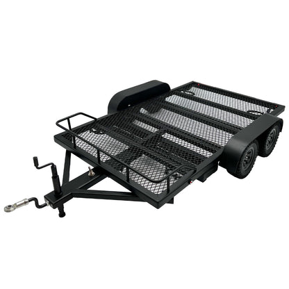 Bold R/C | 1/10 Scale Full Metal Car Hauler Trailer with LED Lights | MPN: 5010