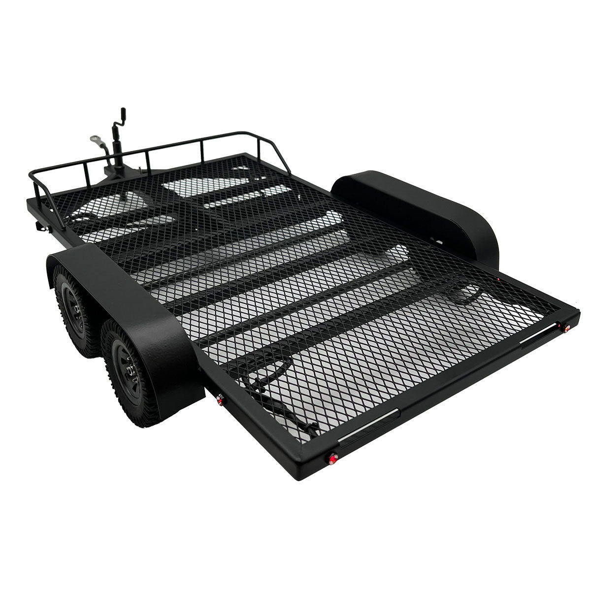Bold R/C | 1/10 Scale Full Metal Car Hauler Trailer with LED Lights | MPN: 5010