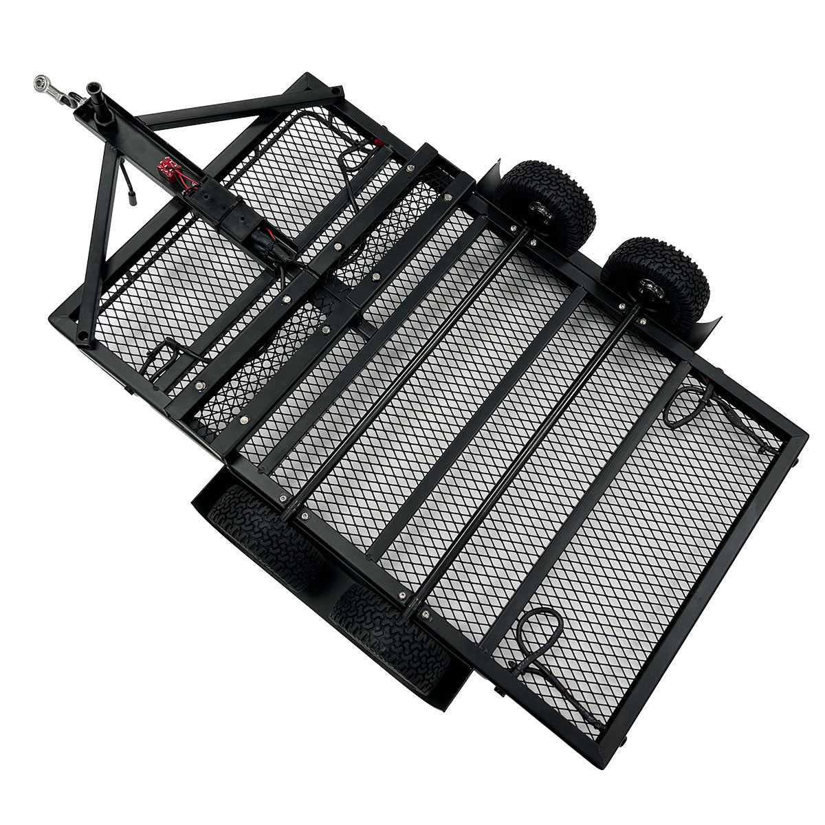 Bold R/C | 1/10 Scale Full Metal Car Hauler Trailer with LED Lights | MPN: 5010