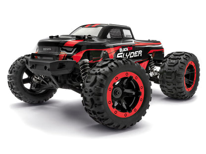 BlackZon | Slyder MT 1/16 4WD Electric Monster Truck - Red | MPN: 540098