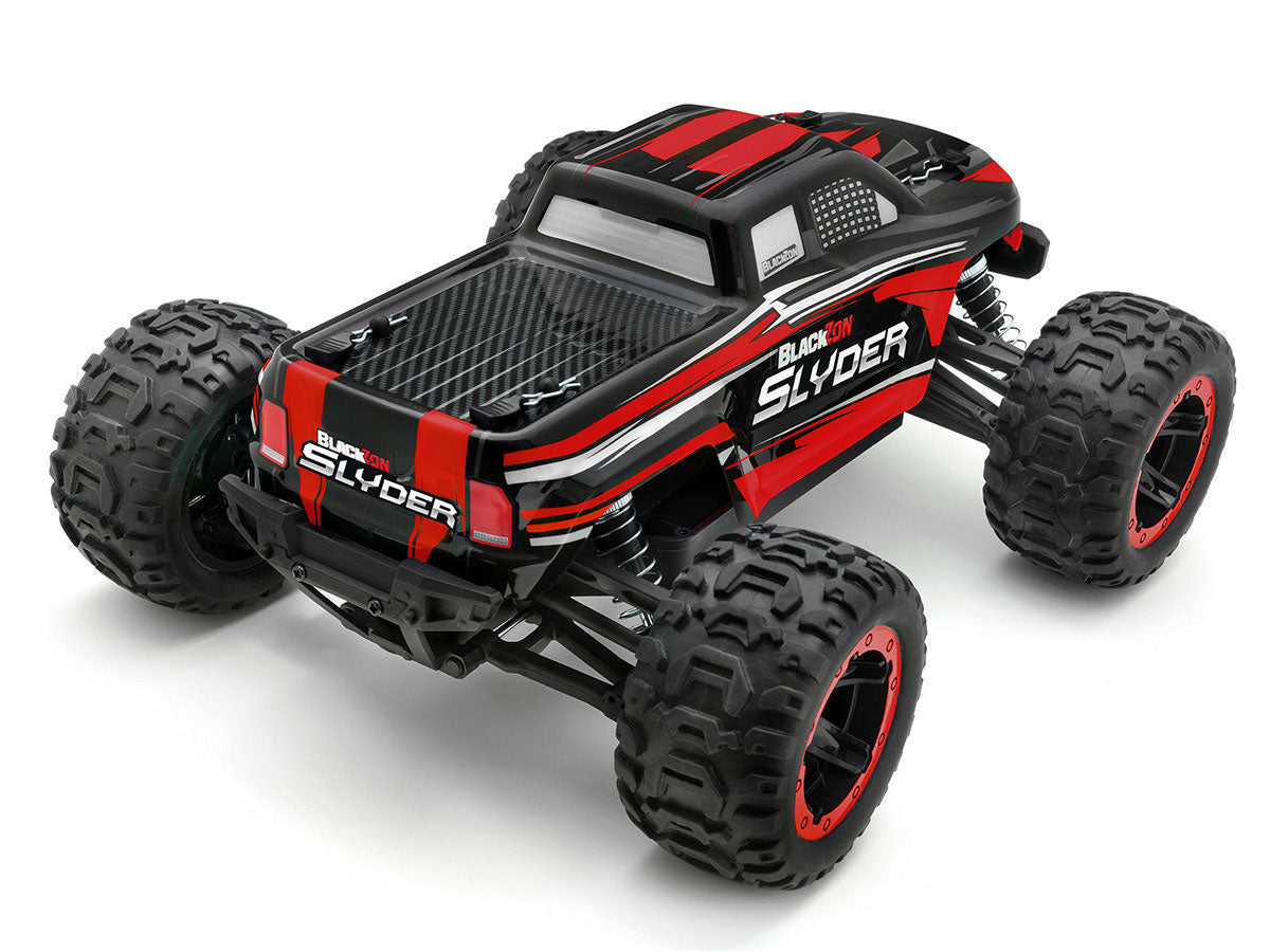 BlackZon | Slyder MT 1/16 4WD Electric Monster Truck - Red | MPN: 540098
