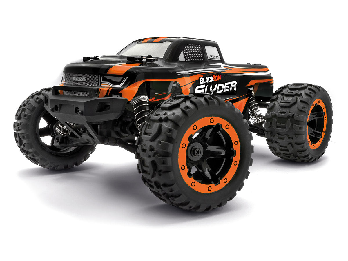 BlackZon | Slyder MT 1/16 4WD Electric Monster Truck - Orange | MPN: 540099