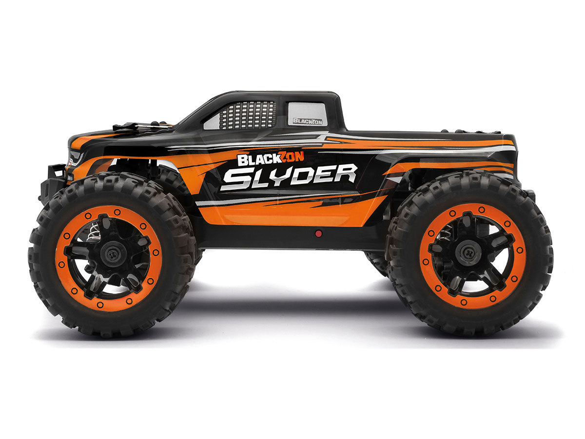 BlackZon | Slyder MT 1/16 4WD Electric Monster Truck - Orange | MPN: 540099