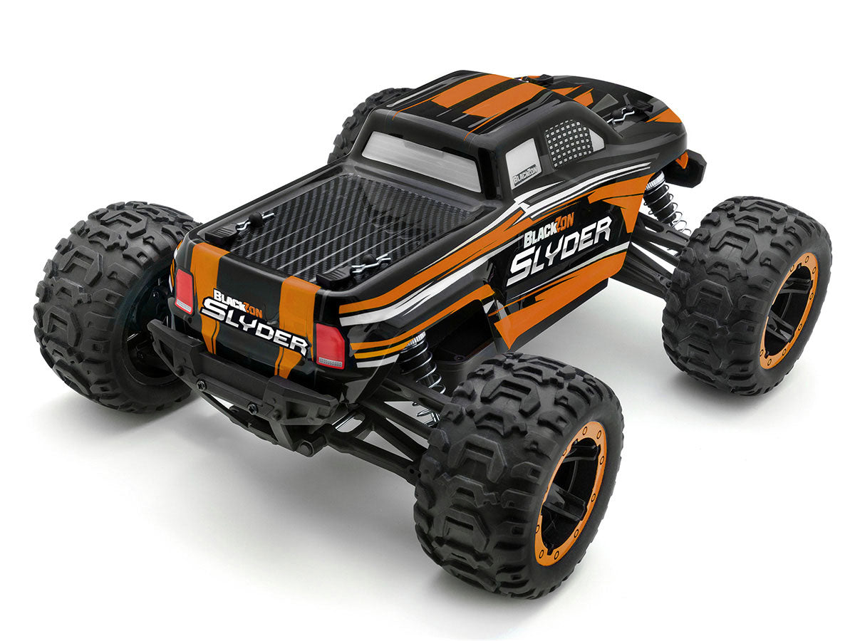 BlackZon | Slyder MT 1/16 4WD Electric Monster Truck - Orange | MPN: 540099