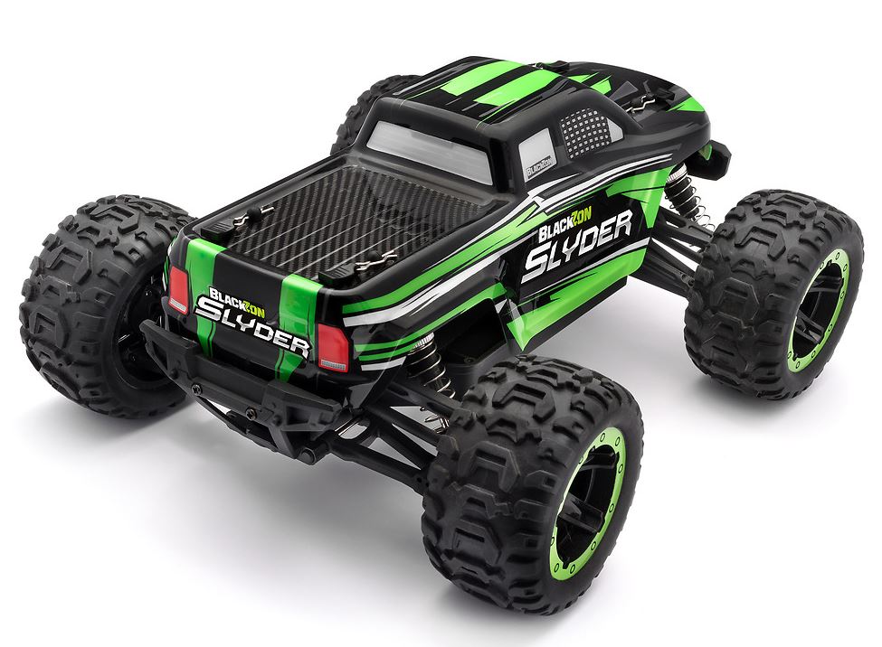BlackZon | Slyder 1/16th RTR 4WD Electric Monster Truck - Green | MPN: 540100