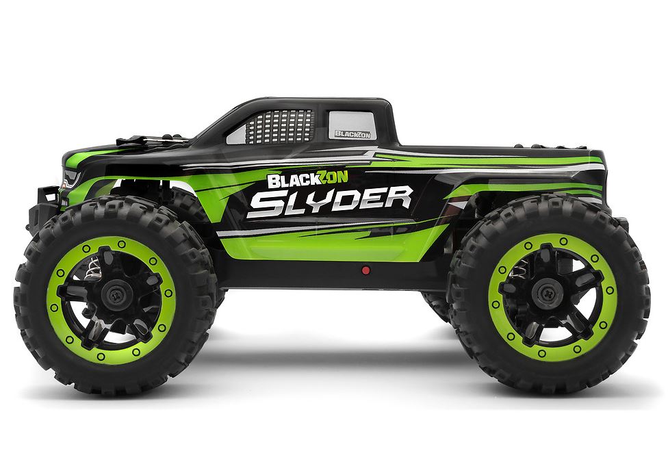 BlackZon | Slyder 1/16th RTR 4WD Electric Monster Truck - Green | MPN: 540100