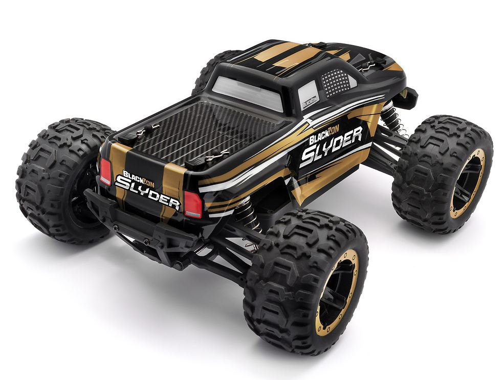 BlackZon | Slyder 1/16th RTR 4WD Electric Monster Truck - Gold | MPN: 540101