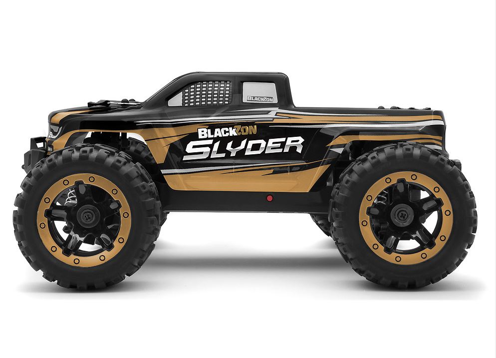 BlackZon | Slyder 1/16th RTR 4WD Electric Monster Truck - Gold | MPN: 540101