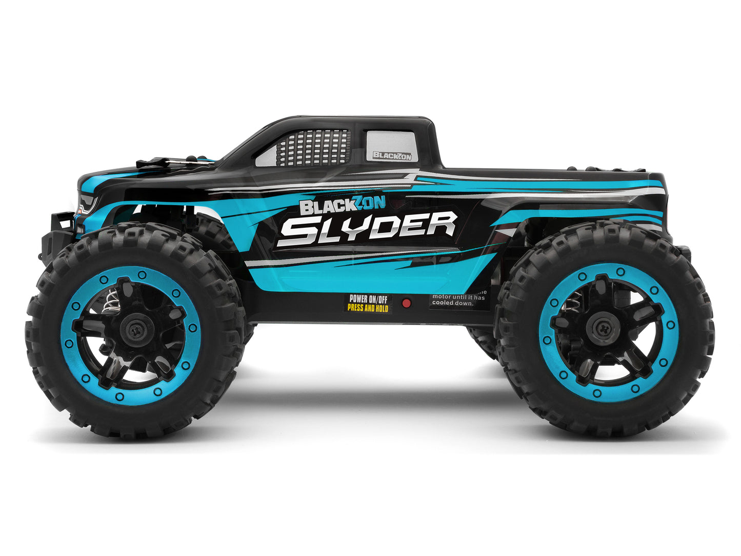 BlackZon | Slyder MT 1/16 4WD Electric Monster Truck - Blue | MPN: 540104