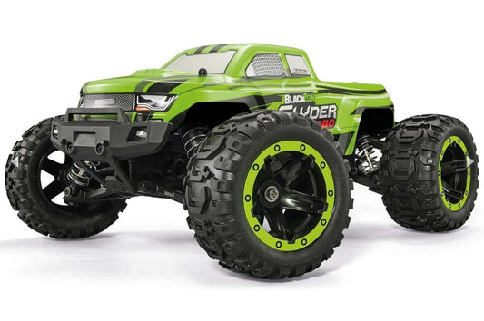 BlackZon | Slyder MT Turbo 1/16 4WD RTR 2S Brushless - Green | MPN: 540200