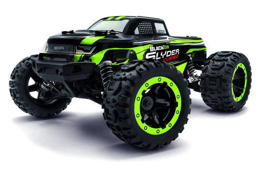 BlackZon | Slyder MT Turbo 1/16 4WD 2S Brushless Monster Truck - Gree | MPN: 540208