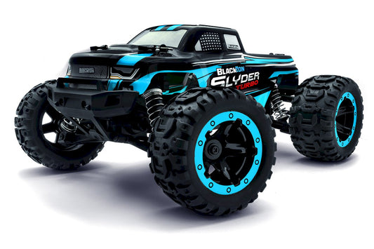 BlackZon | Slyder MT Turbo 1/16 4WD 2S Brushless Monster Truck - Blue | MPN: 540209