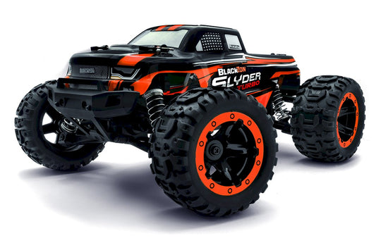 BlackZon | Slyder MT Turbo 1/16 4WD 2S Brushless Monster Truck -Orang | MPN: 540210
