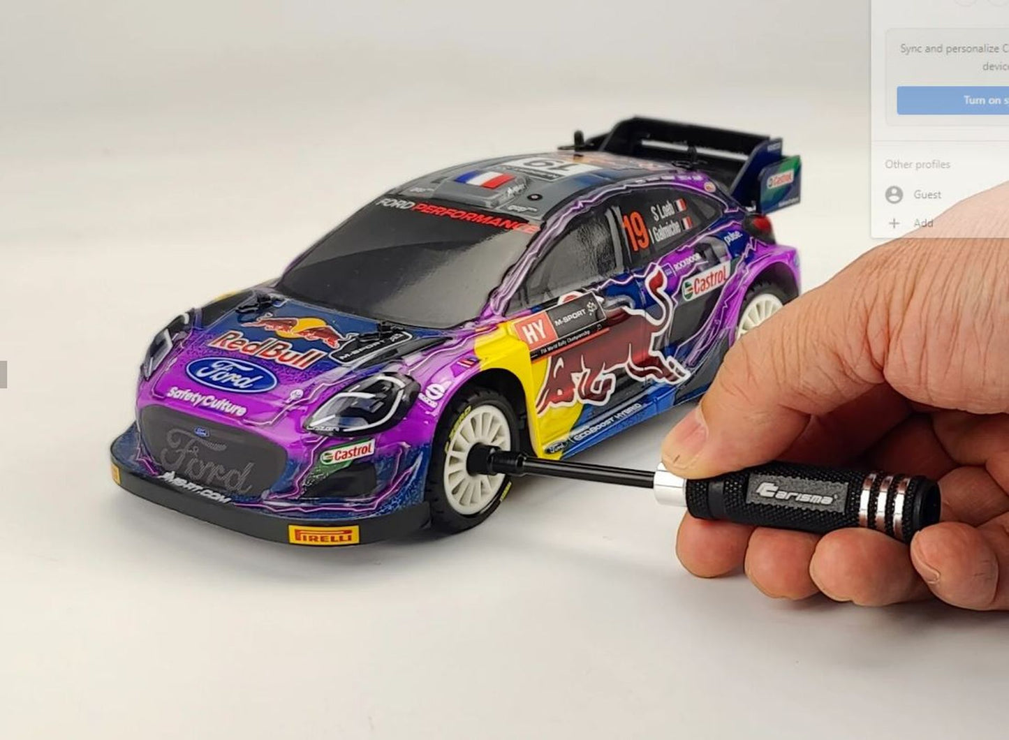 Carisma | 4.5mm Socket Hex Driver for GT24/MSA-1E wheel lock nuts | MPN: 16467