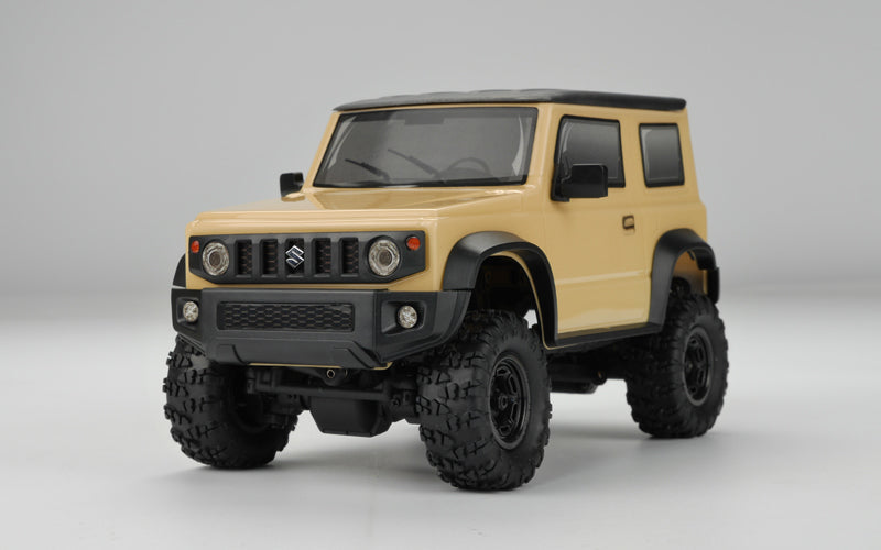 Carisma | MSA-1E 1/24 Suzuki Jimny JB74 Scale Crawler, RTR Ivory | MPN: 82868