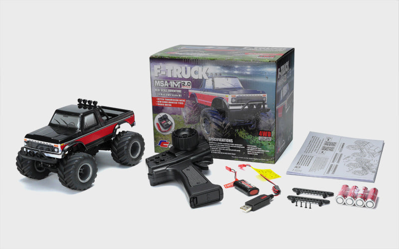 Carisma | MSA-1MT 2.0 Spec F-Truck 4WD 1/24 RTR w/Battery & Charger | MPN: 87768