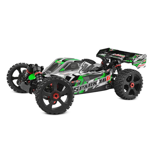 Corally | Spark XB6 1/8 6S Basher Buggy, RTR, Green | MPN: 00285-G