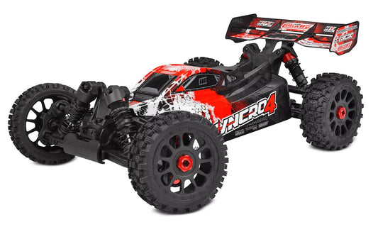 Corally | Syncro-4 1/8 4S Brushless Off Road Buggy, RTR, Red | MPN: 00287-R
