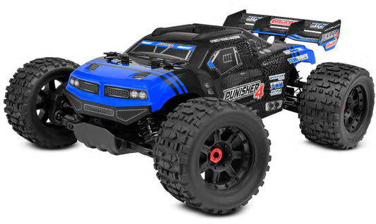 Corally | Punisher 4S Monster Truck RTR Version, Blue | MPN: 00292-B
