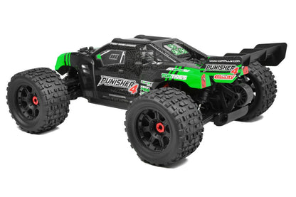 Corally | Punisher 4S Monster Truck RTR Version, Green | MPN: 00292-G