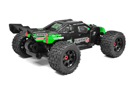 Corally | Punisher 4S Monster Truck RTR Version, Green | MPN: 00292-G