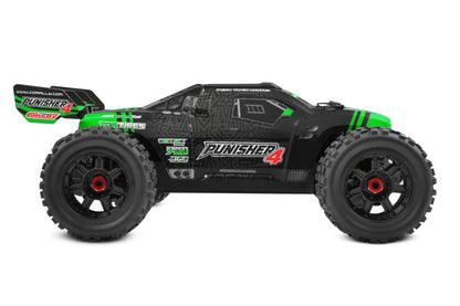 Corally | Punisher 4S Monster Truck RTR Version, Green | MPN: 00292-G