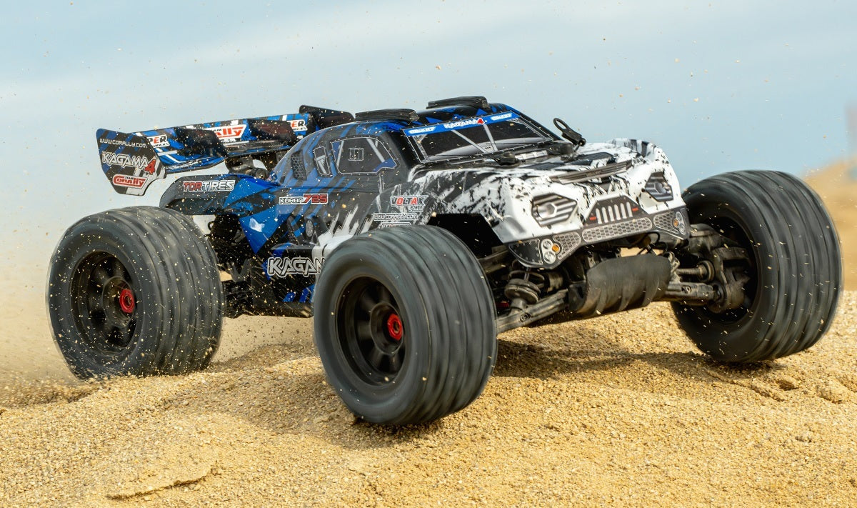 Corally | Kagama 4 XL4S Monster Truck, RTR Version, Blue | MPN: 00293-B