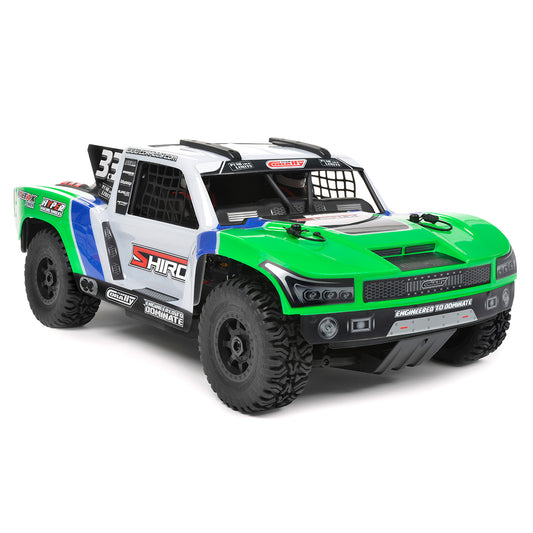 Corally | Shiroi XP6 1/8 6S Short Course Truck, Roller Version, Green | MPN: 00478-G