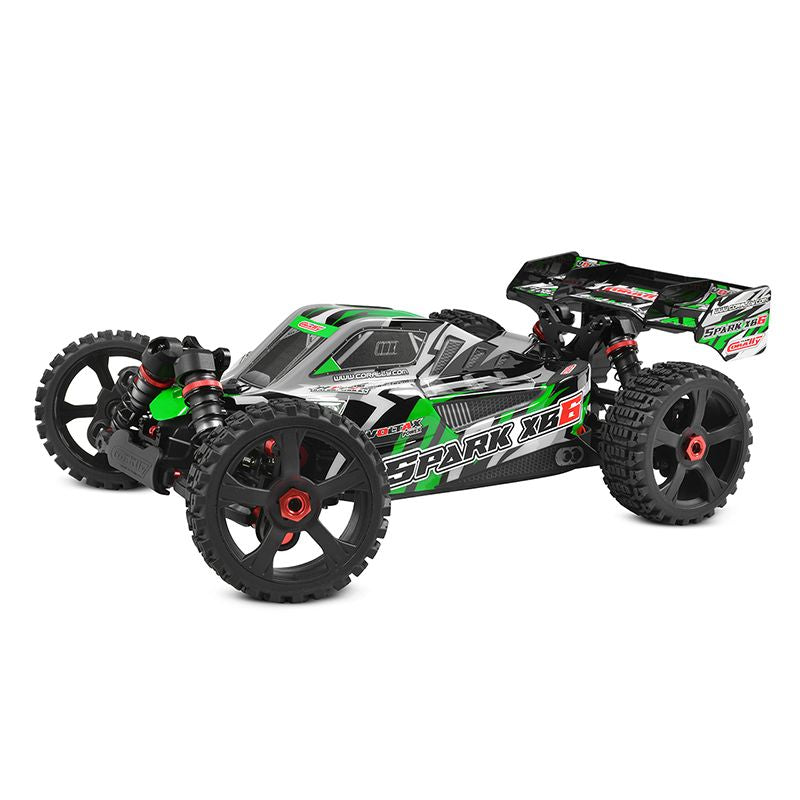 Corally | Spark XB6 1/8 6S Basher Buggy, ROLLER, Green | MPN: 00485-G