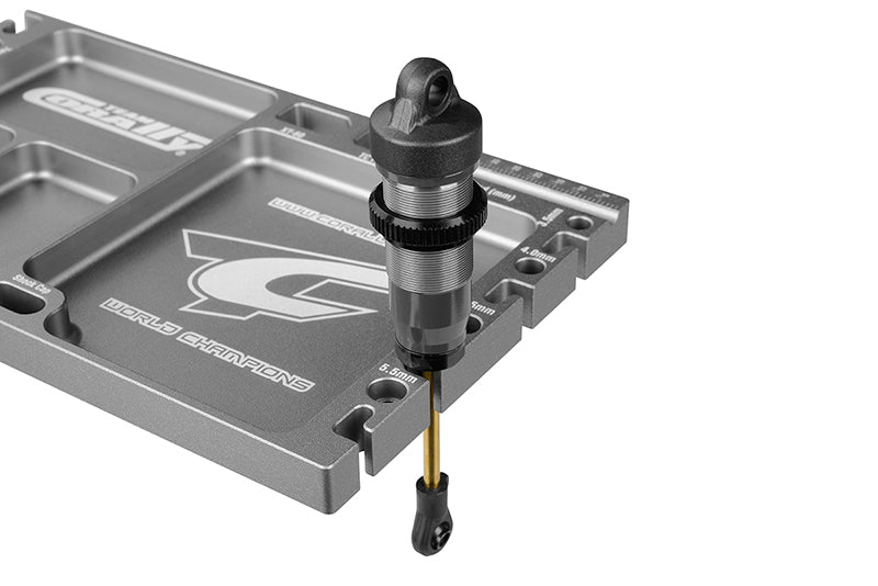 Corally | CNC Aluminum Multi-Purpose Ultra Parts Tray; Titanium | MPN: 16305