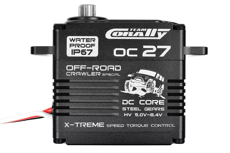 Corally | OC-27 HV Digital Servo, 5-8.4V IP-67, Core DC Motor, Steel | MPN: 52015