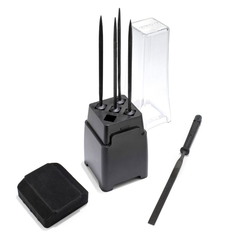 Enkay | Needle File Set with File Block | MPN: SC801-1