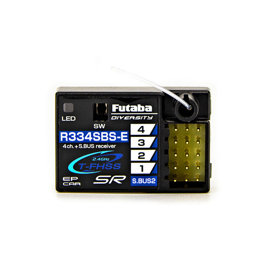 Futaba | R334SBS-E Super Response T-FHSS 4-Channel Receiver | MPN: 01102152-3