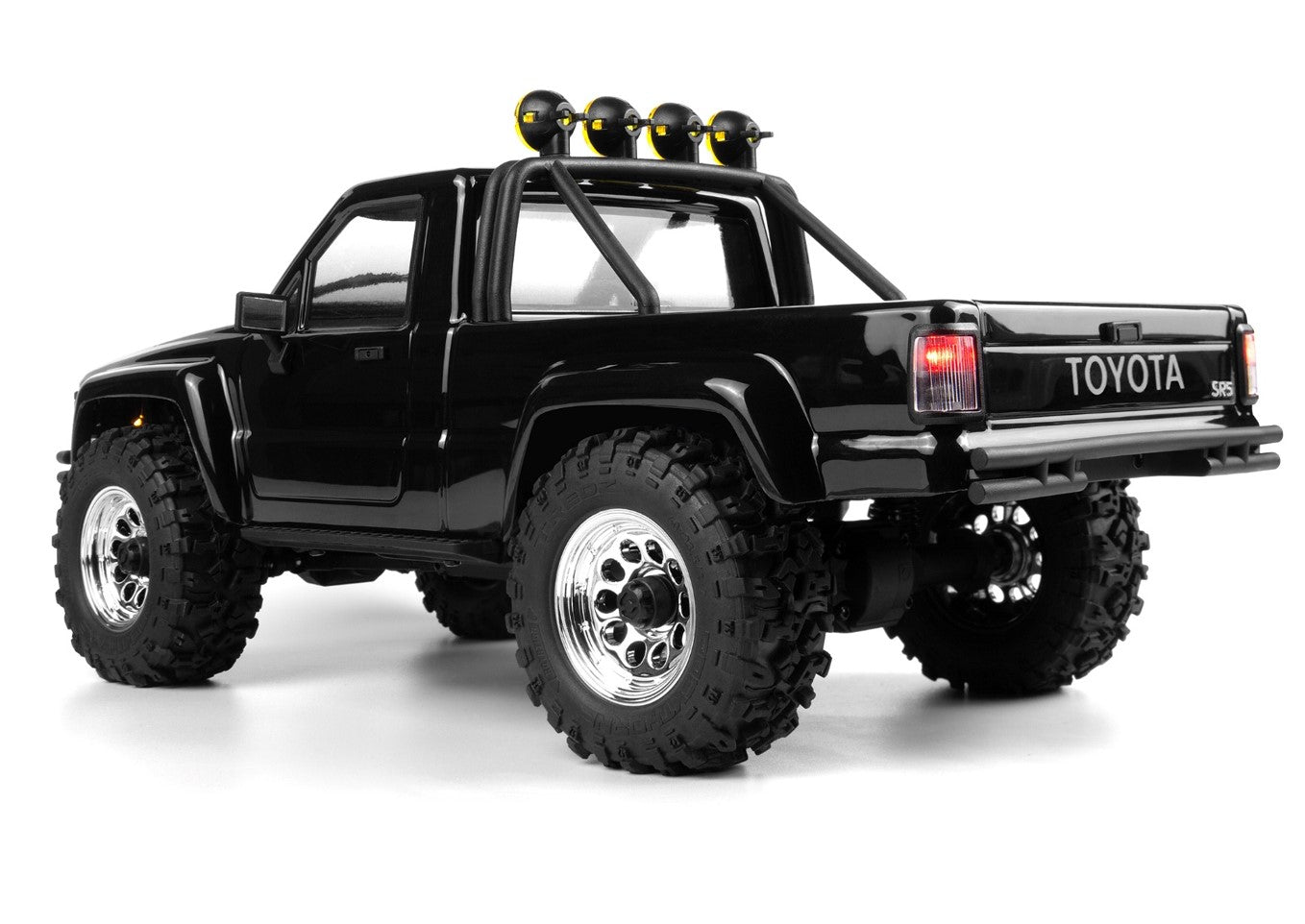 HPI Racing | Venture18 Flux 1985 Toyota Hilux SR5 - Black | MPN: 160802